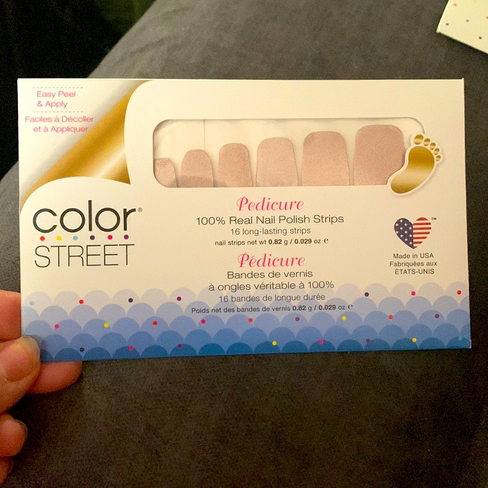 Moonburst Pedicure Color Street